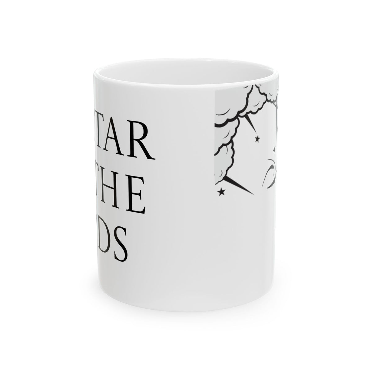 Nectar of the Gods Ceramic Mug — Goddess Face Coffee Cup (11oz & 15oz)