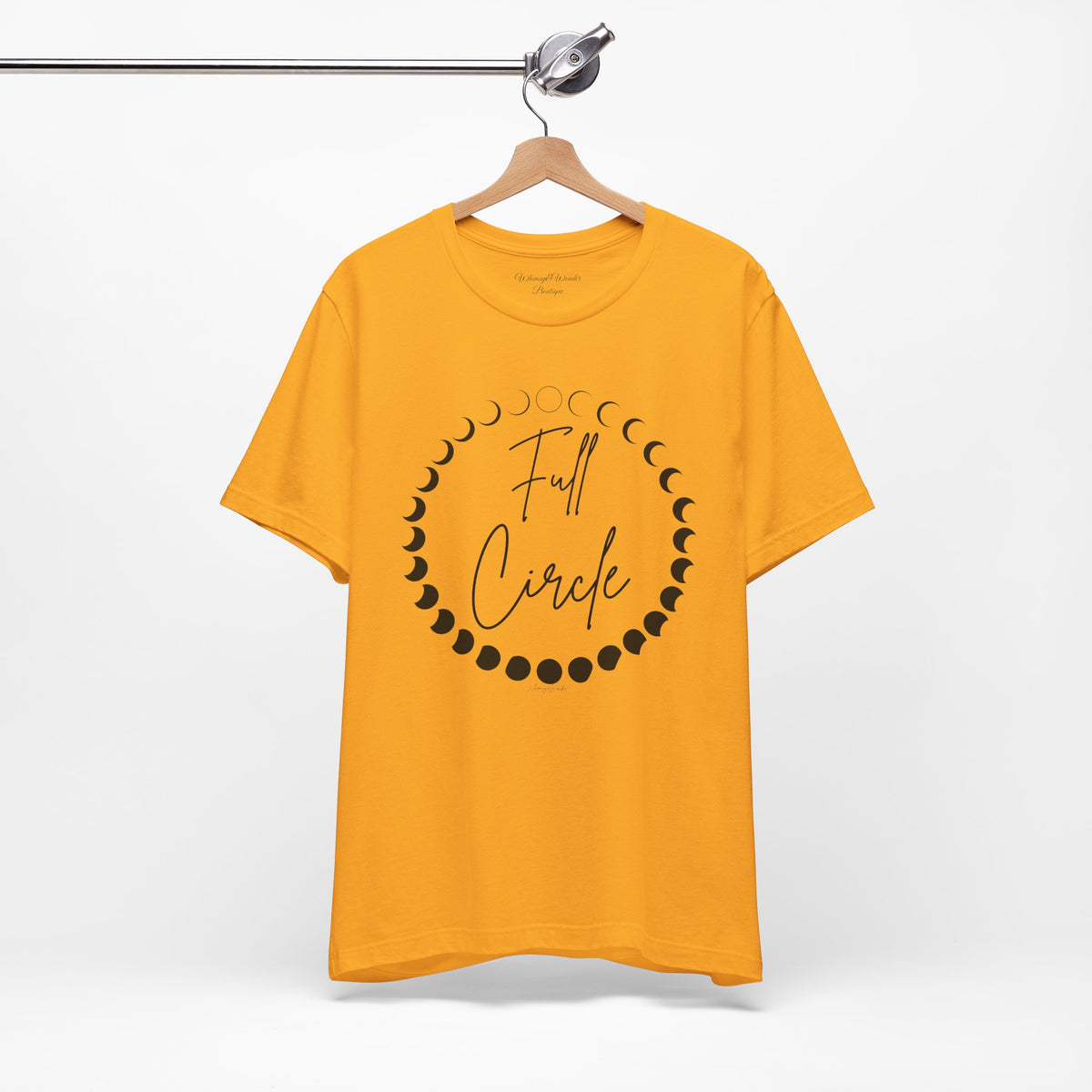 Full Circle Moon Phase T-Shirt by Whimsy & Wonder Boutique