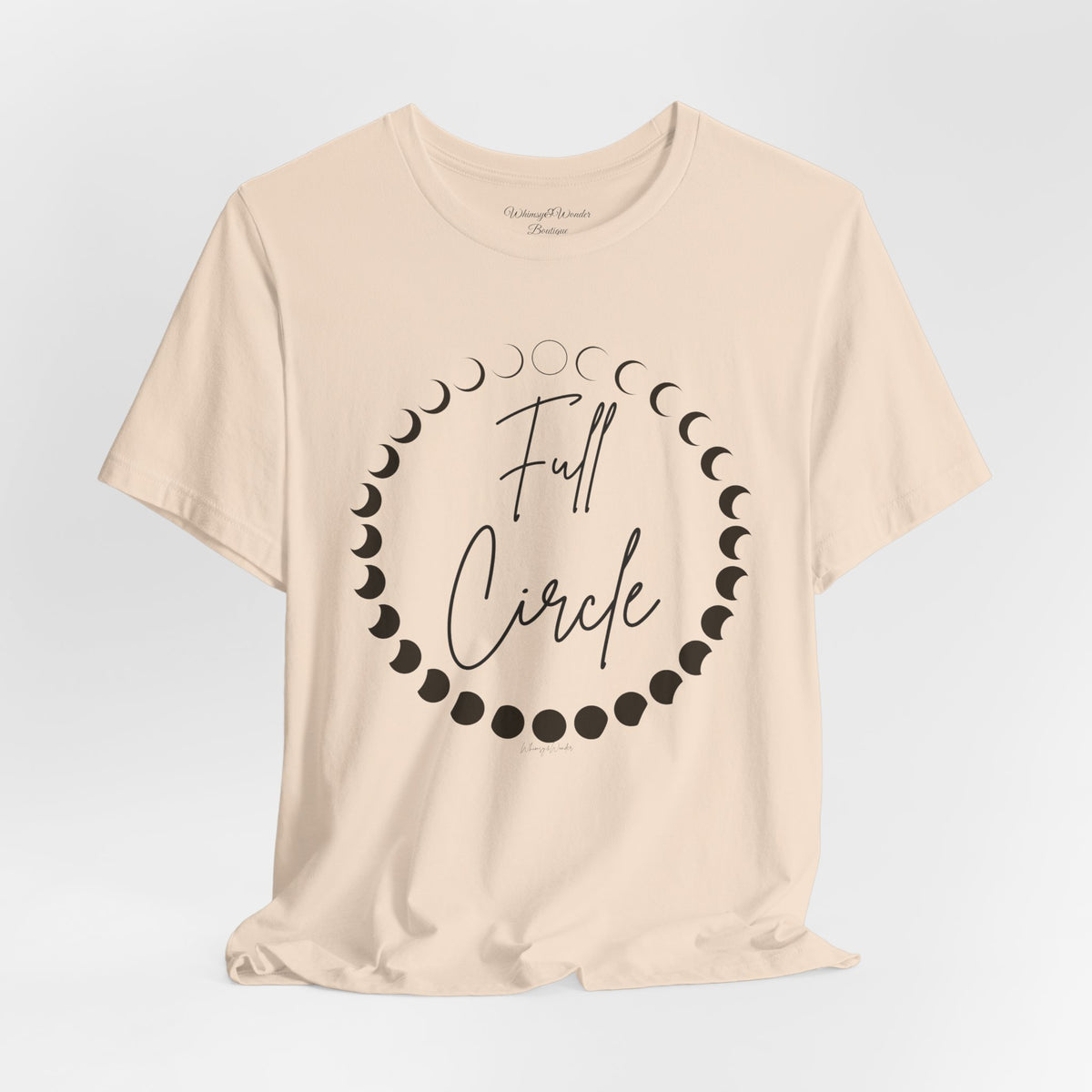 Full Circle Moon Phase T-Shirt by Whimsy & Wonder Boutique