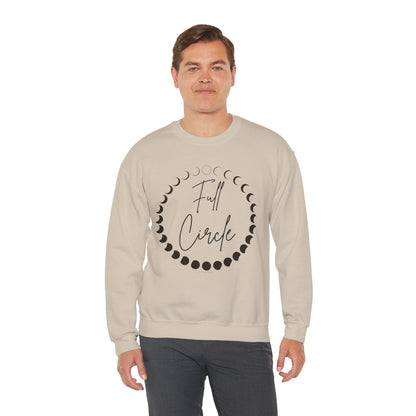 Moon Phase "Full Circle" sweatshirt | Lunar Phases Crewneck