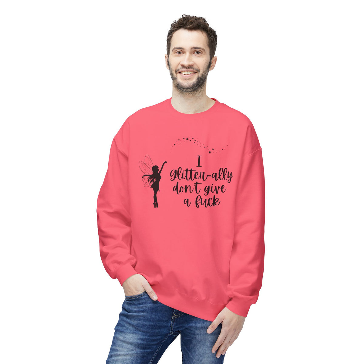 Sassy Fairy "I Glitter-ally Don’t Give a F*ck" Crewneck Sweatshirt