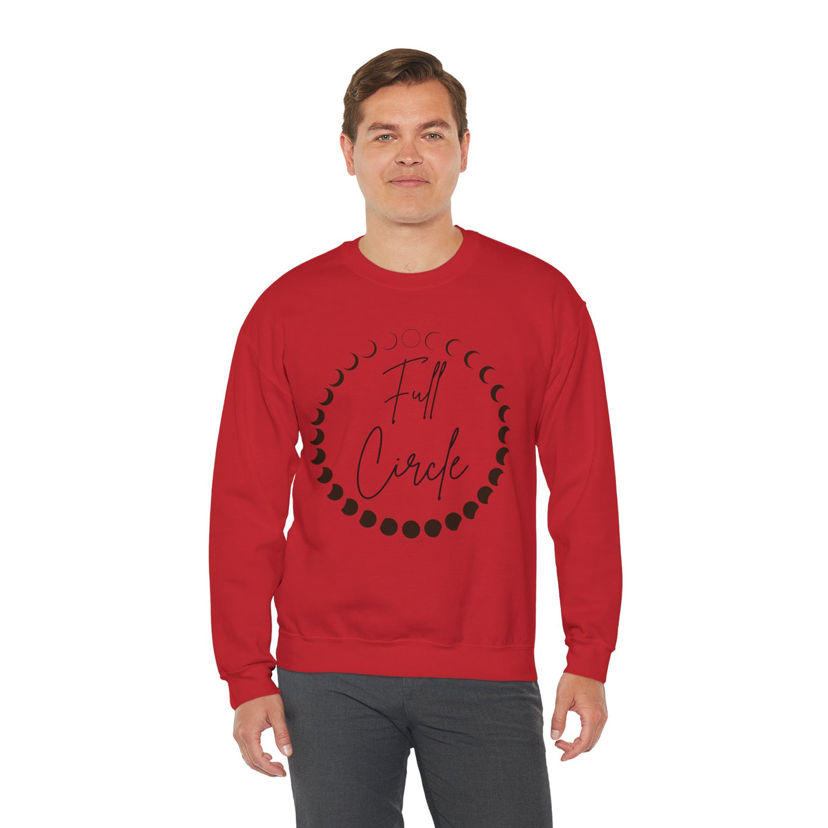 Moon Phase "Full Circle" sweatshirt | Lunar Phases Crewneck