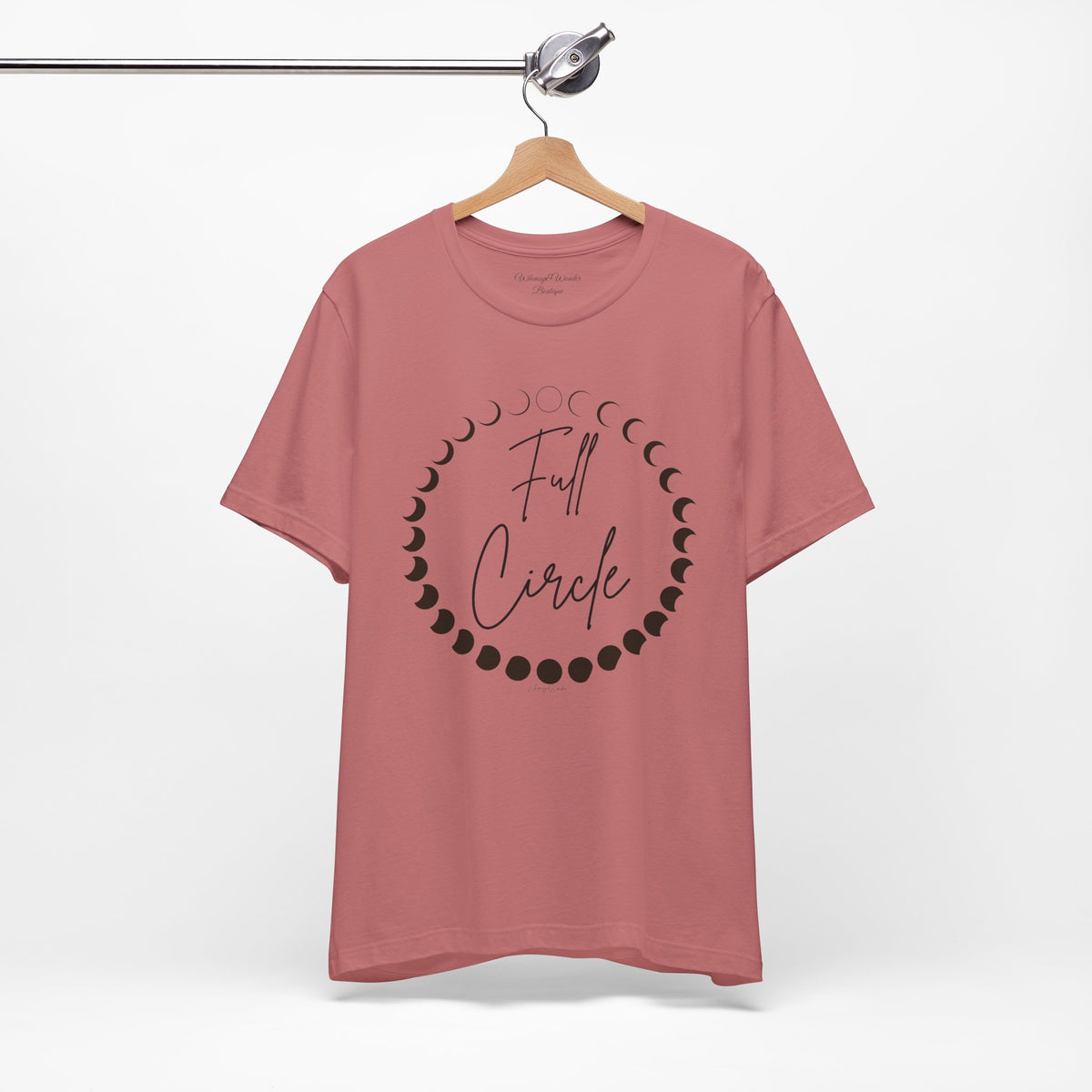 Full Circle Moon Phase T-Shirt by Whimsy & Wonder Boutique