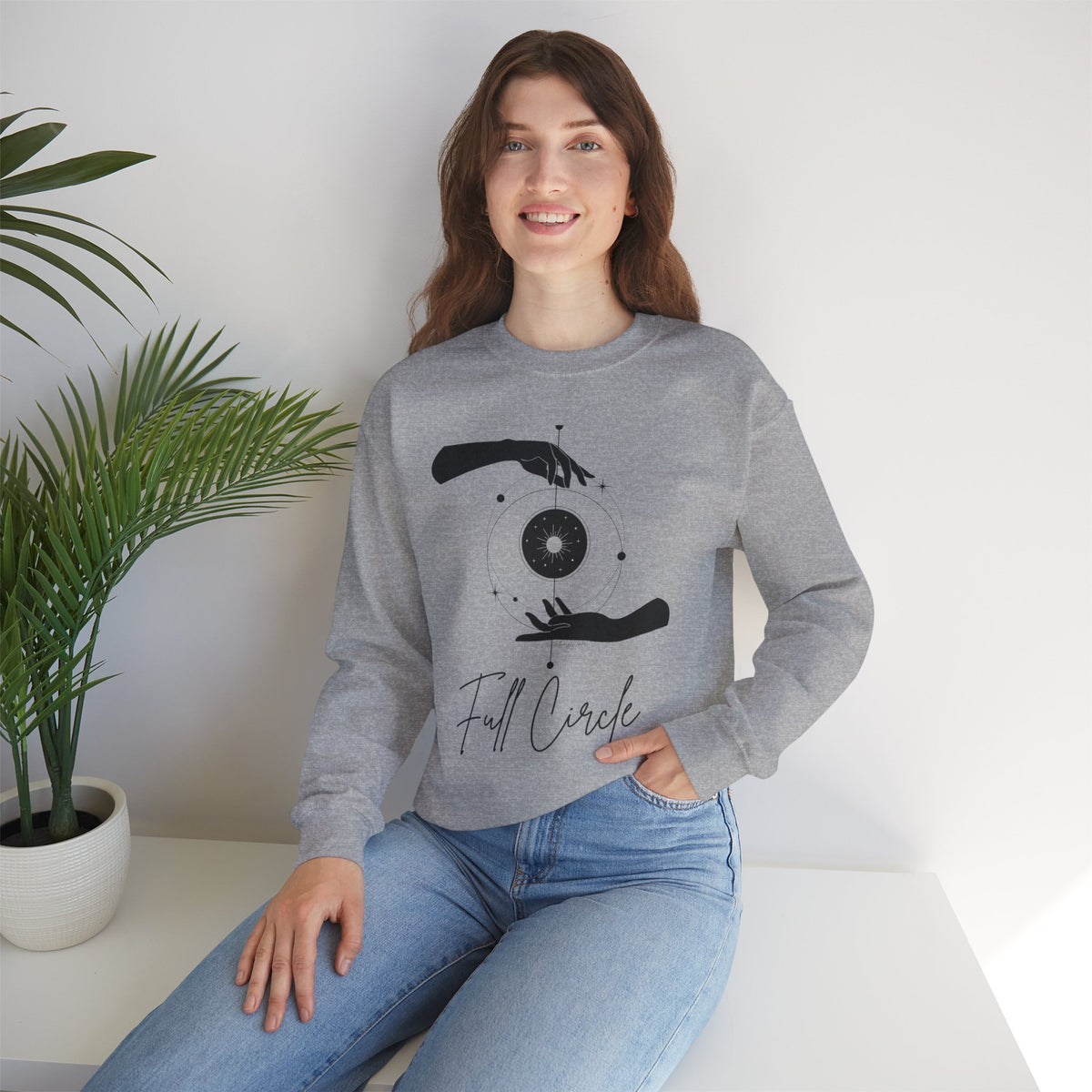 'Full Circle' Crewneck Sweatshirt