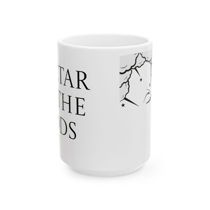 Nectar of the Gods Ceramic Mug — Goddess Face Coffee Cup (11oz & 15oz)