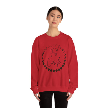 Moon Phase "Full Circle" sweatshirt | Lunar Phases Crewneck