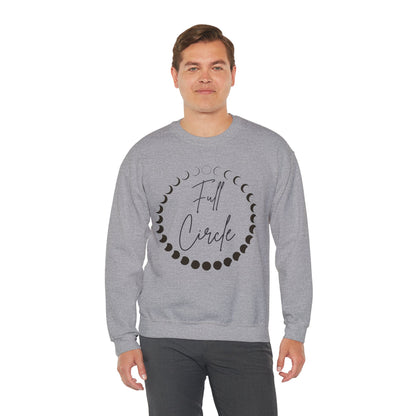 Moon Phase "Full Circle" sweatshirt | Lunar Phases Crewneck