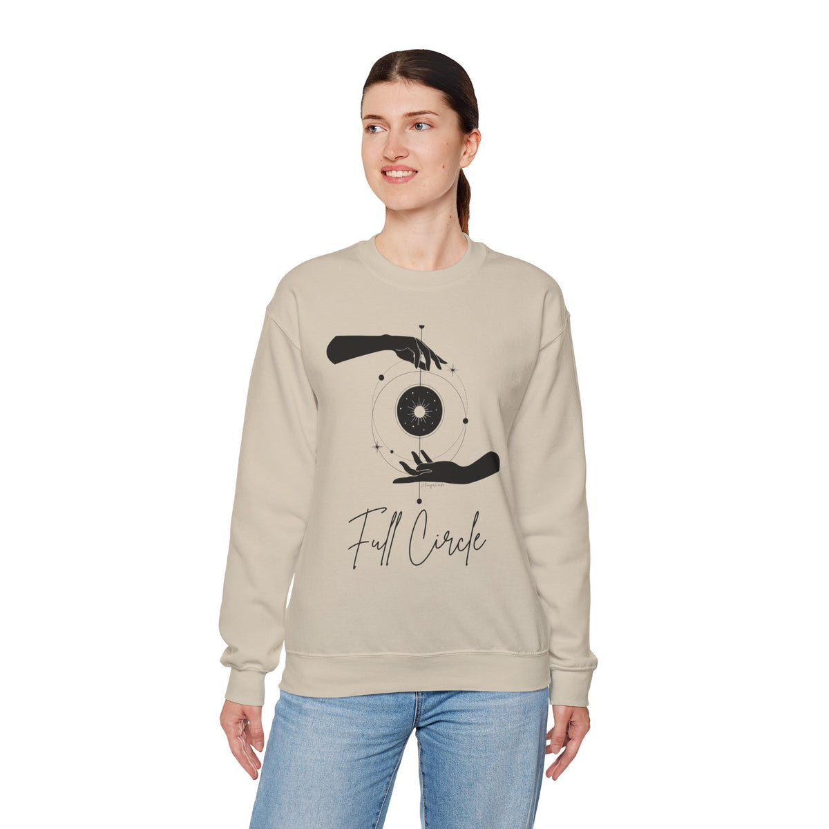 'Full Circle' Crewneck Sweatshirt