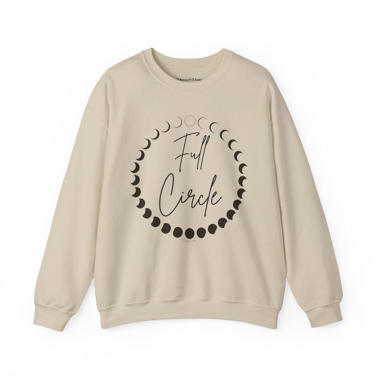 Moon Phase "Full Circle" sweatshirt | Lunar Phases Crewneck