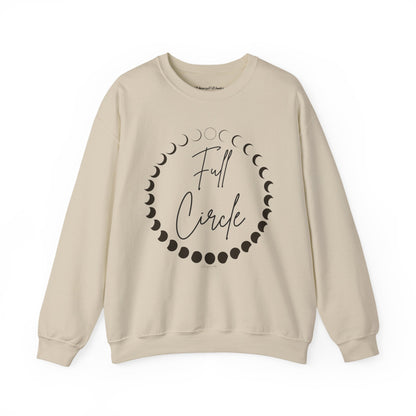 Moon Phase "Full Circle" sweatshirt | Lunar Phases Crewneck