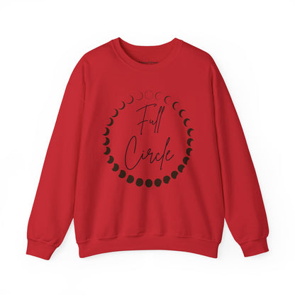 Moon Phase "Full Circle" sweatshirt | Lunar Phases Crewneck