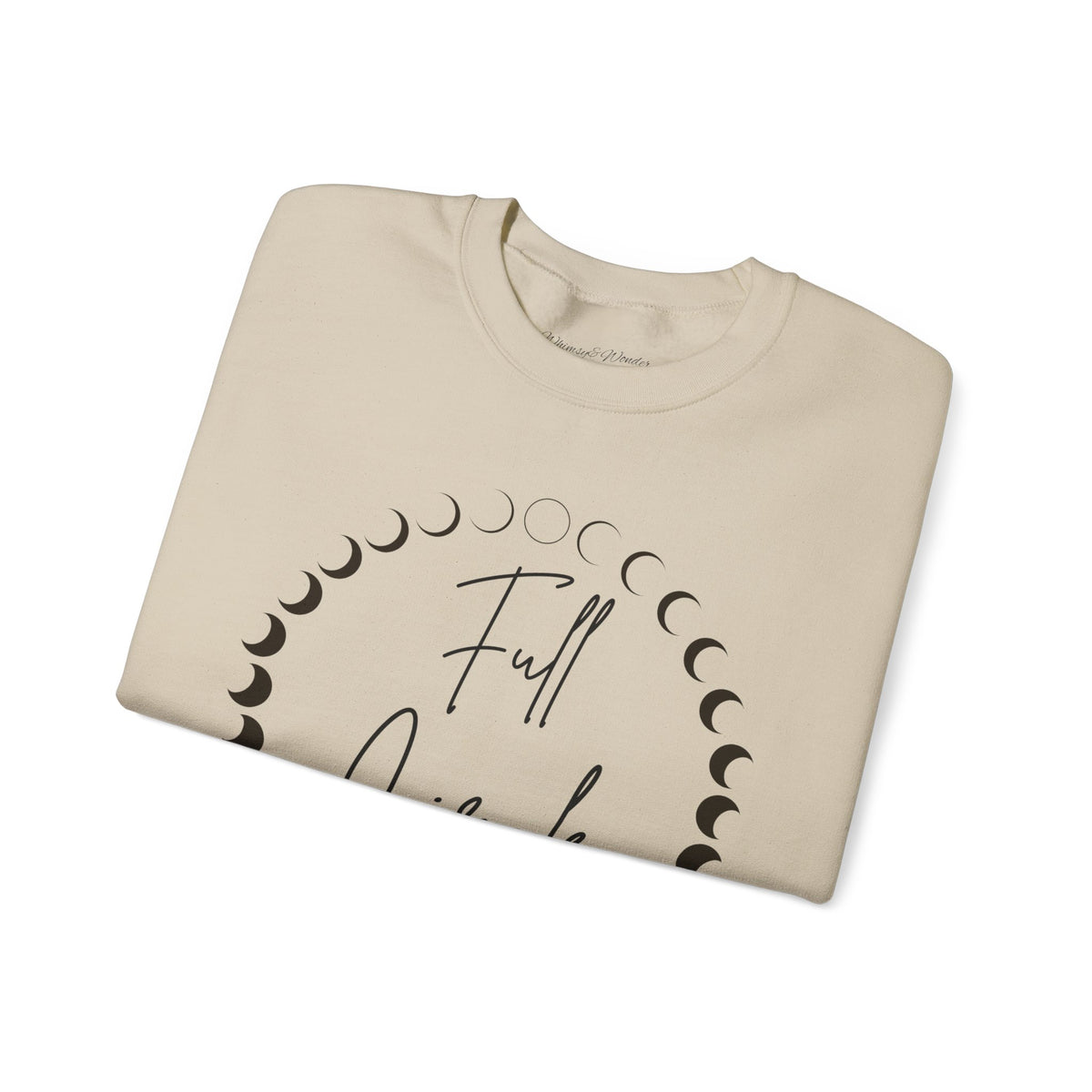 Moon Phase "Full Circle" sweatshirt | Lunar Phases Crewneck