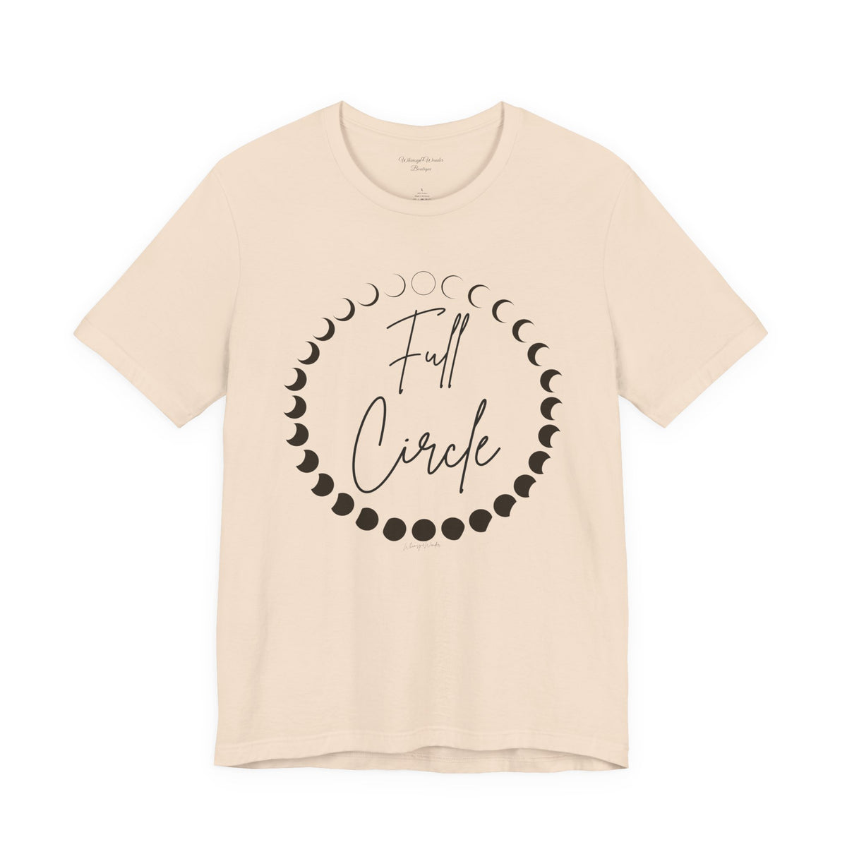 Full Circle Moon Phase T-Shirt by Whimsy & Wonder Boutique