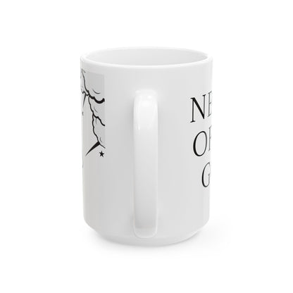 Nectar of the Gods Ceramic Mug — Goddess Face Coffee Cup (11oz & 15oz)