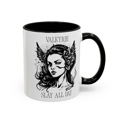 Valkyrie 'Slay All Day' Coffee Mug — 11/15oz