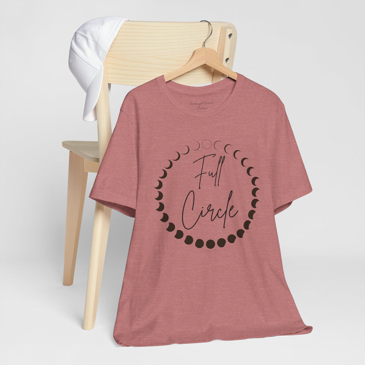 Full Circle Moon Phase T-Shirt by Whimsy & Wonder Boutique