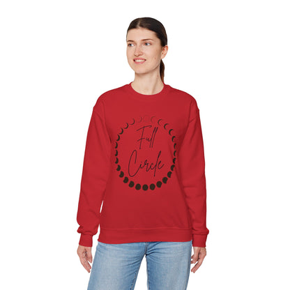 Moon Phase "Full Circle" sweatshirt | Lunar Phases Crewneck