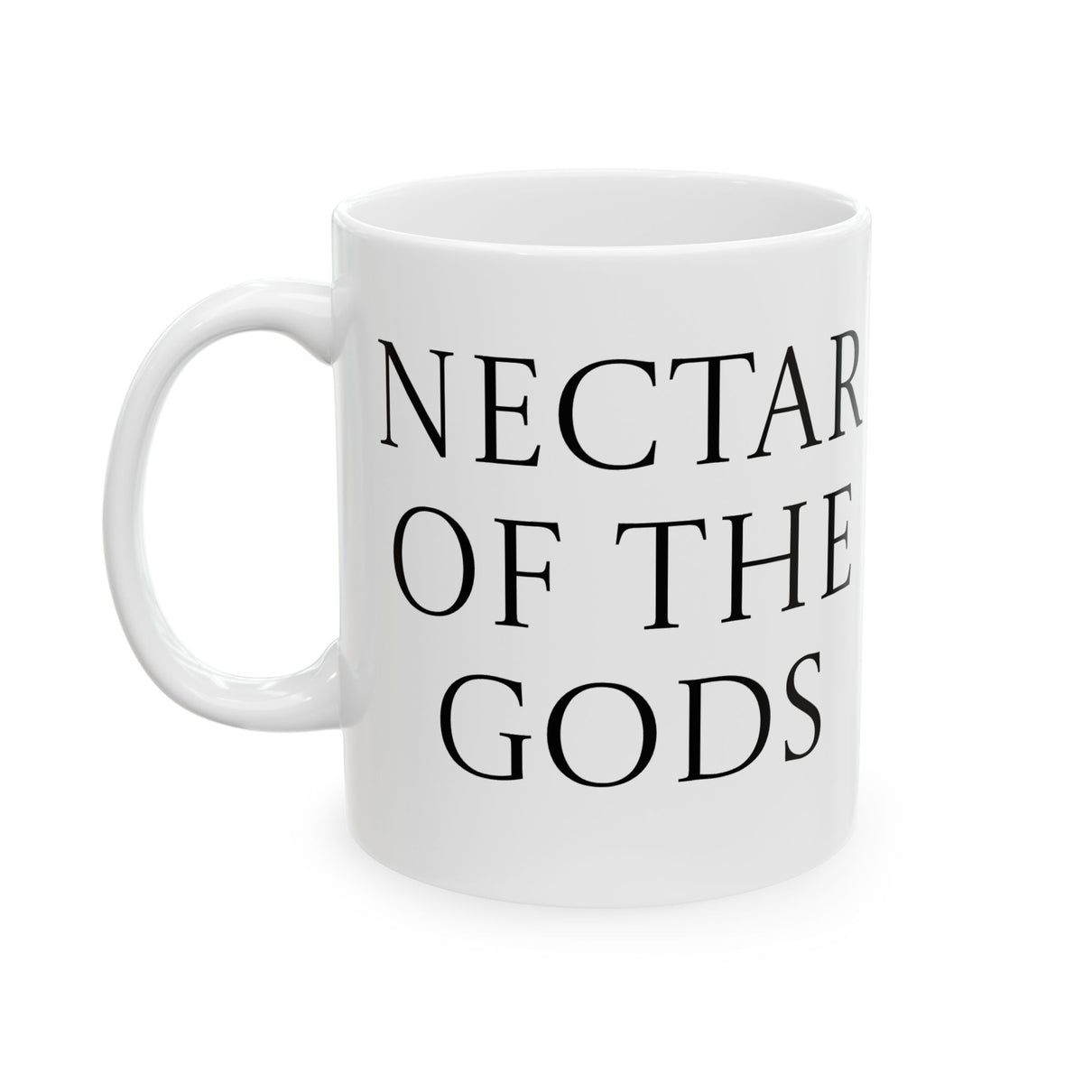 Nectar of the Gods Ceramic Mug — Goddess Face Coffee Cup (11oz & 15oz)