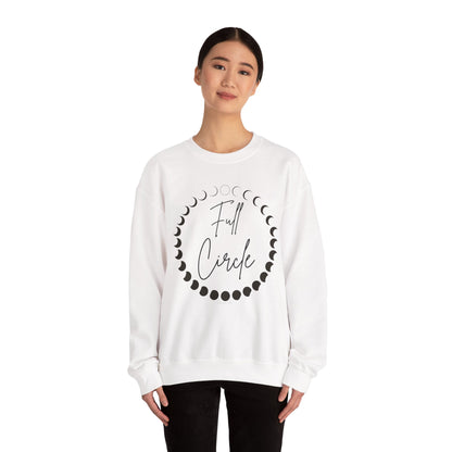 Moon Phase "Full Circle" sweatshirt | Lunar Phases Crewneck