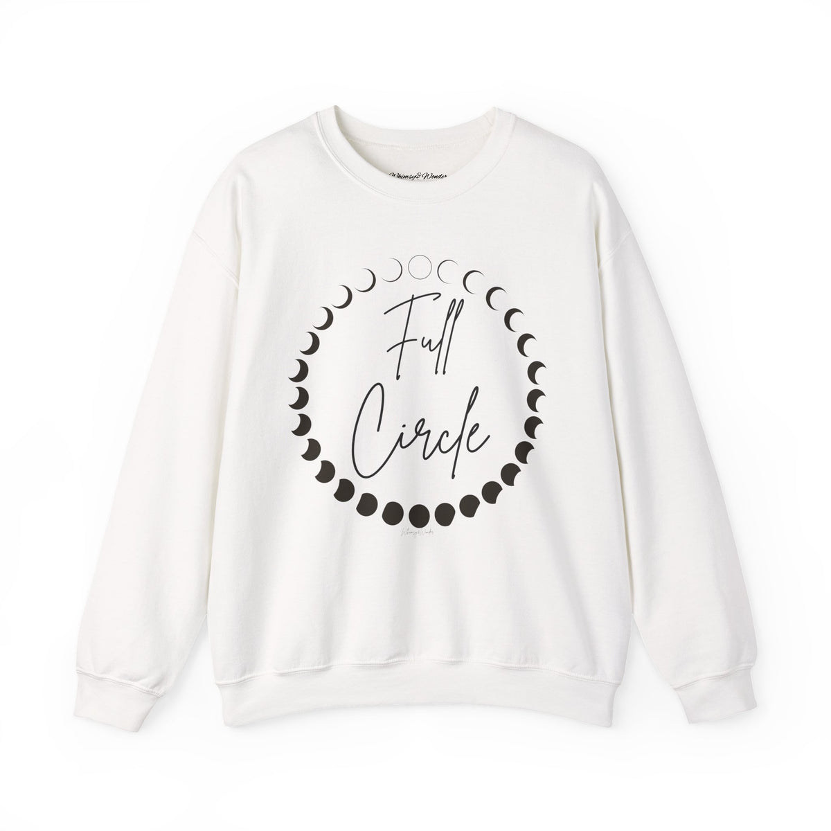 Moon Phase "Full Circle" sweatshirt | Lunar Phases Crewneck