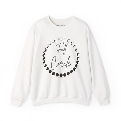 Moon Phase "Full Circle" sweatshirt | Lunar Phases Crewneck