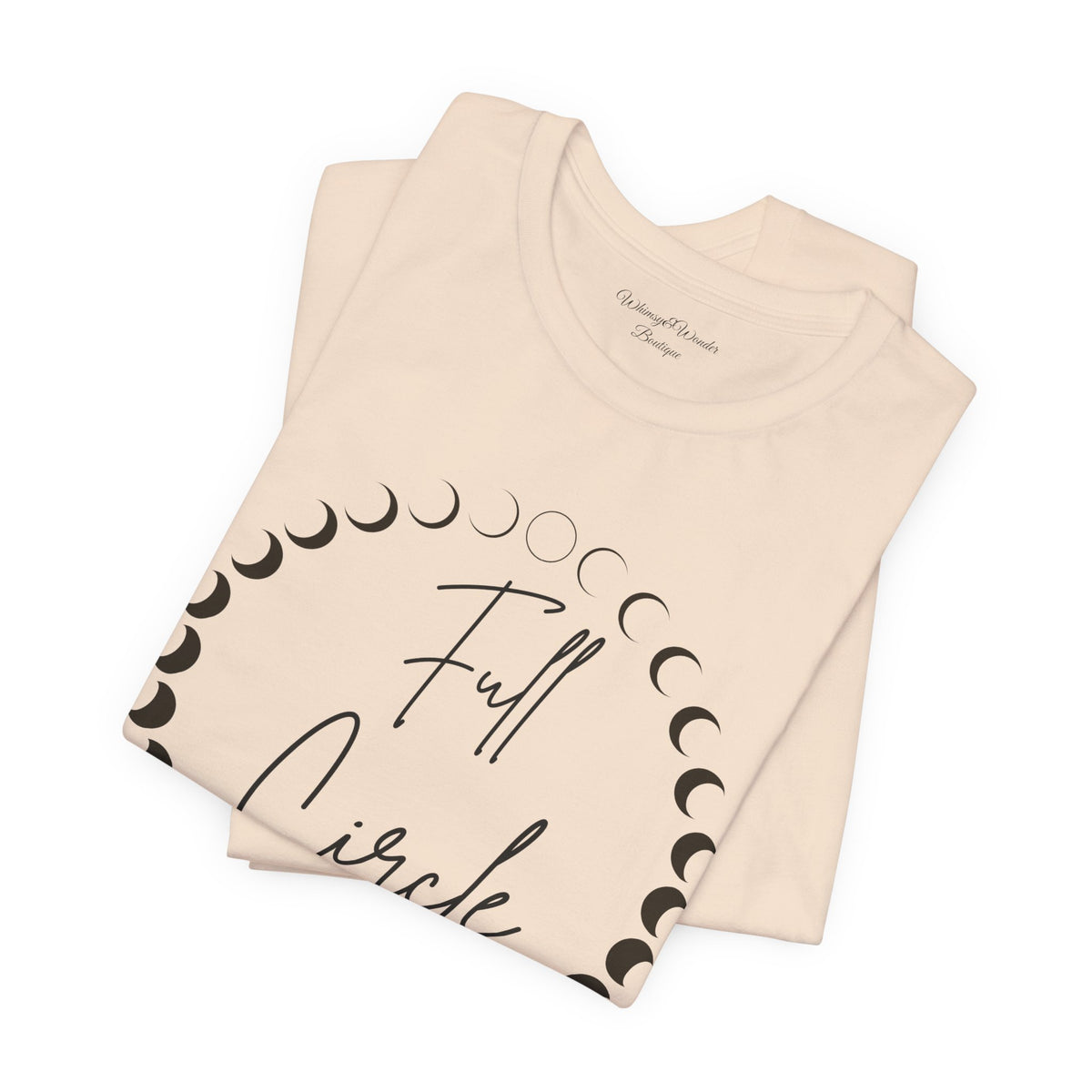 Full Circle Moon Phase T-Shirt by Whimsy & Wonder Boutique