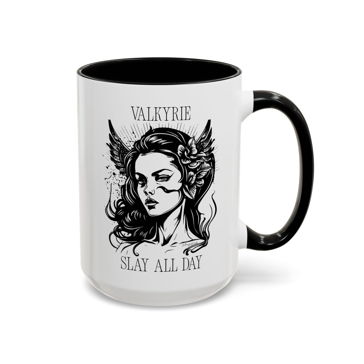 Valkyrie 'Slay All Day' Coffee Mug — 11/15oz