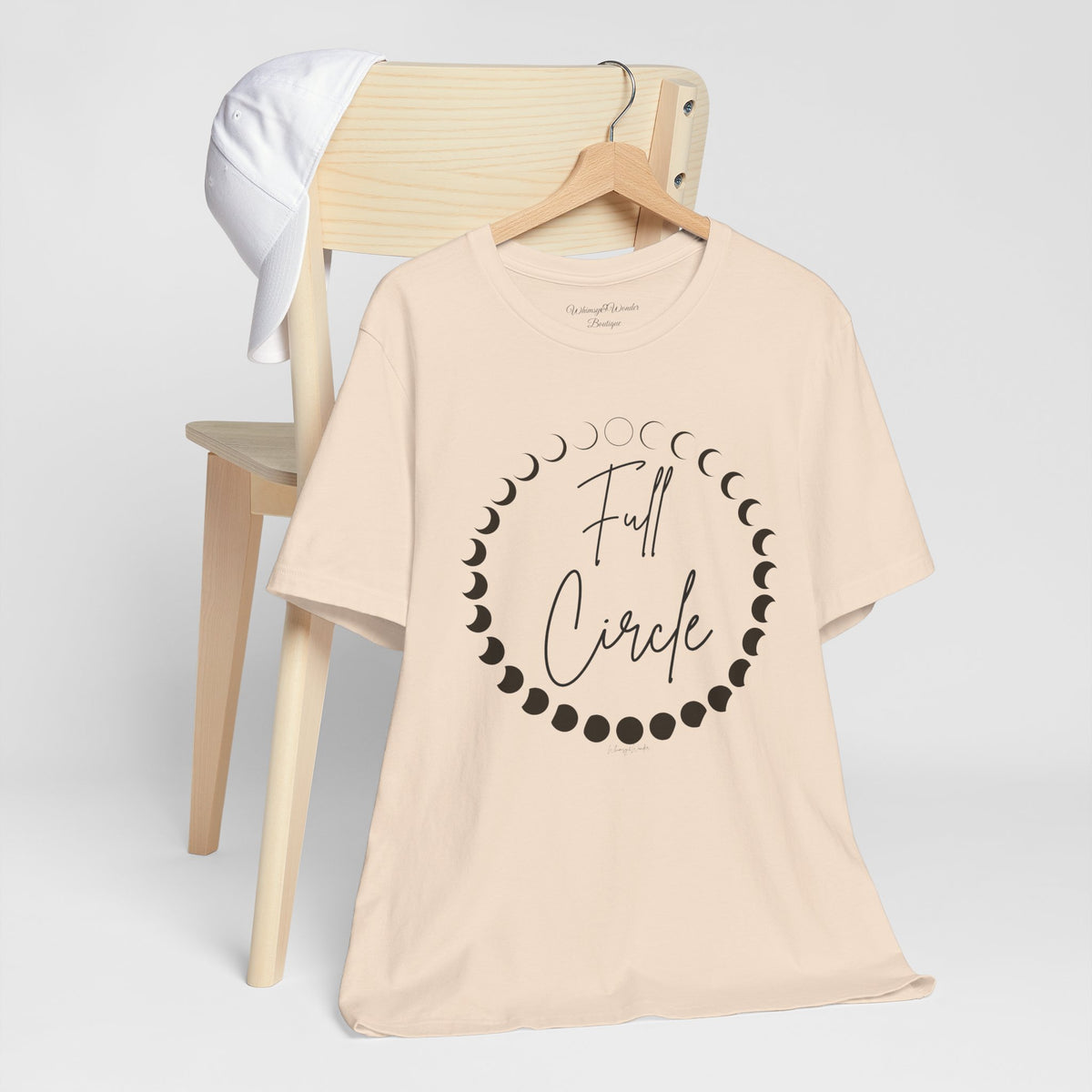 Full Circle Moon Phase T-Shirt by Whimsy & Wonder Boutique