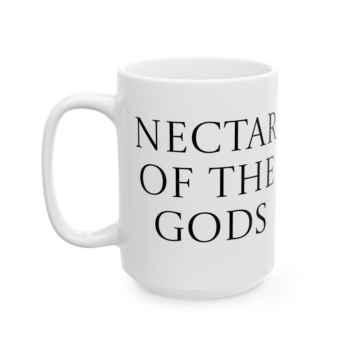 Nectar of the Gods Ceramic Mug — Goddess Face Coffee Cup (11oz & 15oz)