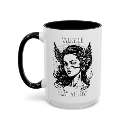 Valkyrie 'Slay All Day' Coffee Mug — 11/15oz