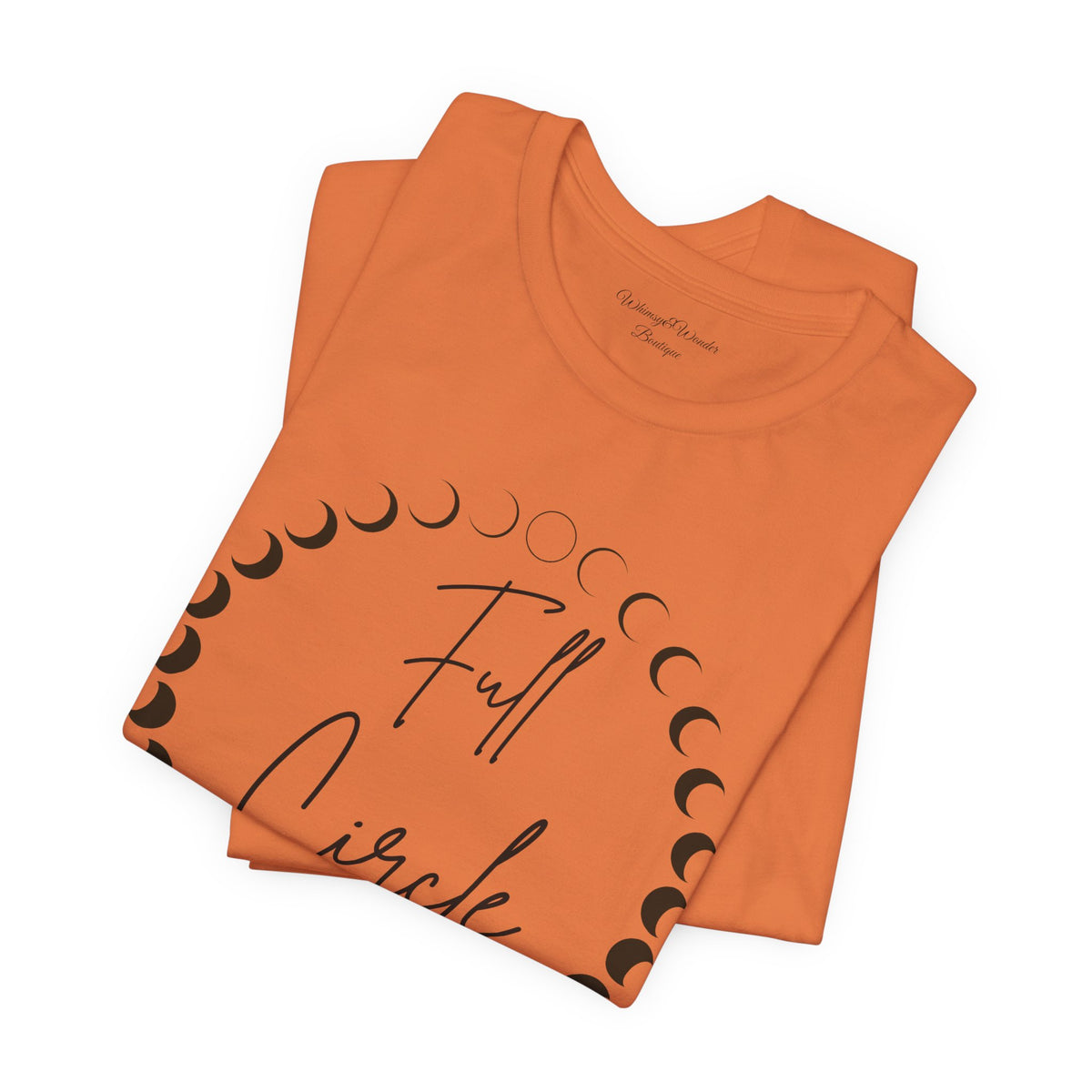 Full Circle Moon Phase T-Shirt by Whimsy & Wonder Boutique