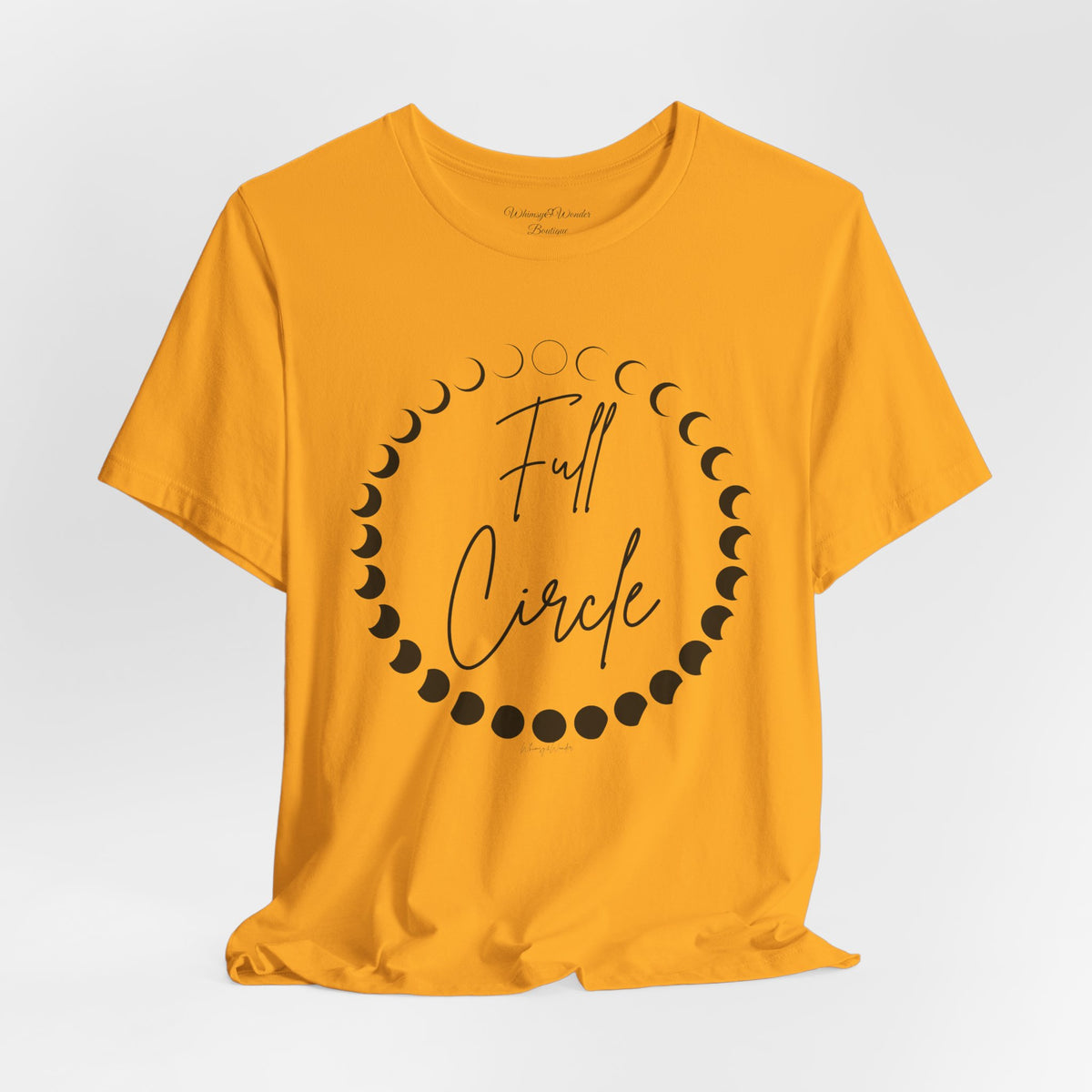 Full Circle Moon Phase T-Shirt by Whimsy & Wonder Boutique