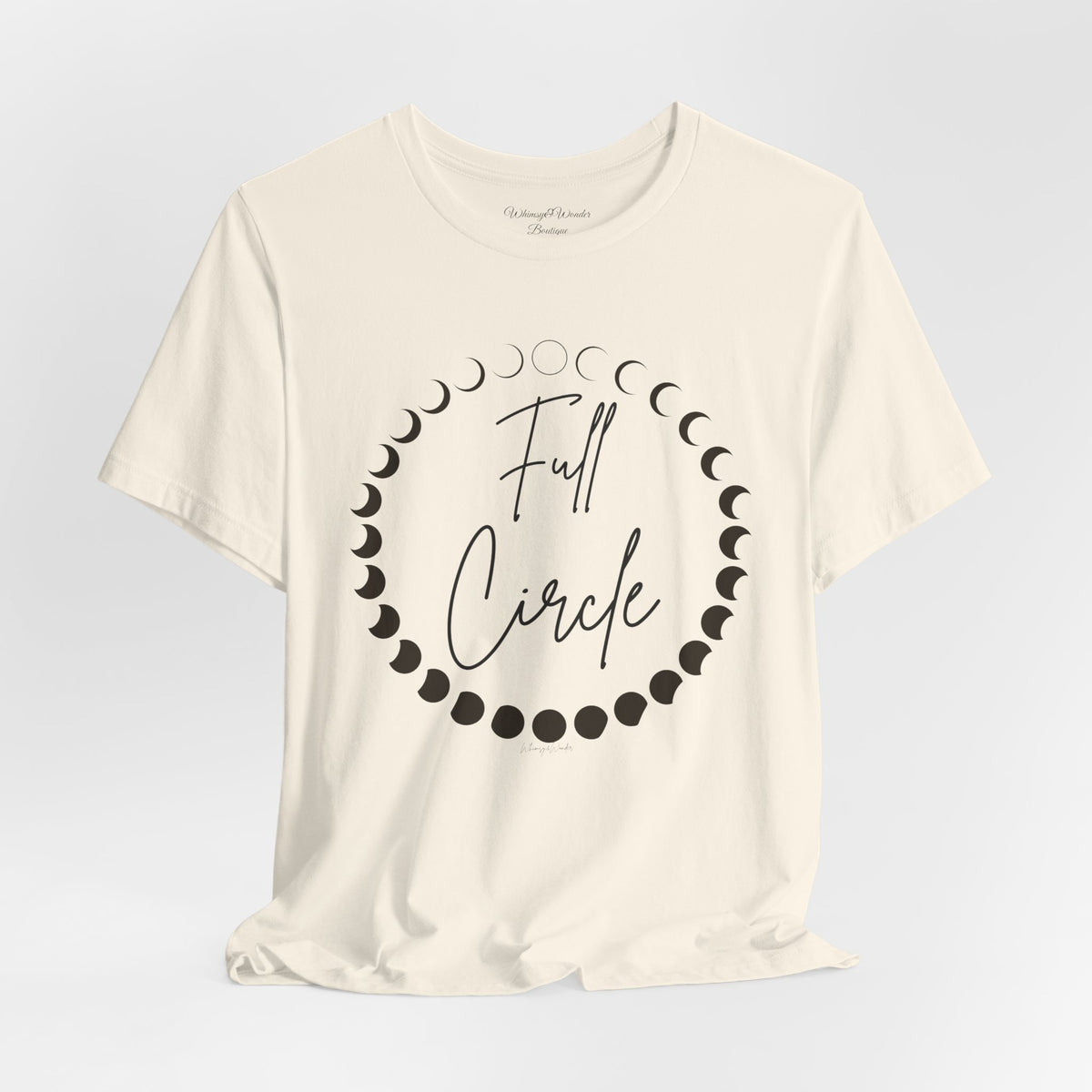 Full Circle Moon Phase T-Shirt by Whimsy & Wonder Boutique