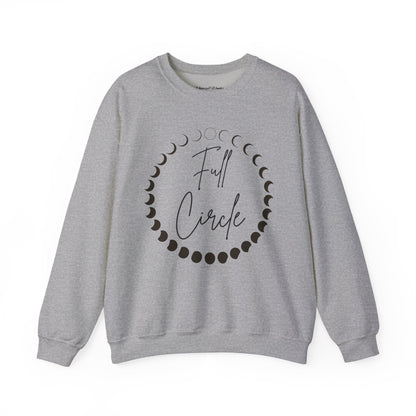 Moon Phase "Full Circle" sweatshirt | Lunar Phases Crewneck