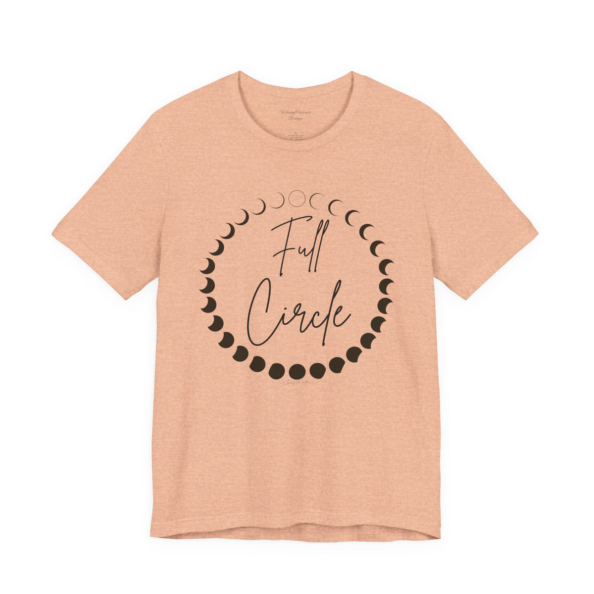 Full Circle Moon Phase T-Shirt by Whimsy & Wonder Boutique