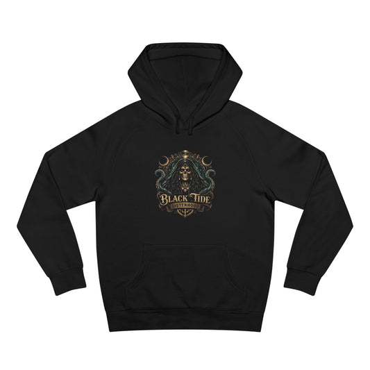Black Tide Anchor Hoodie – Nautical Vintage Skull & Anchor Sweatshirt