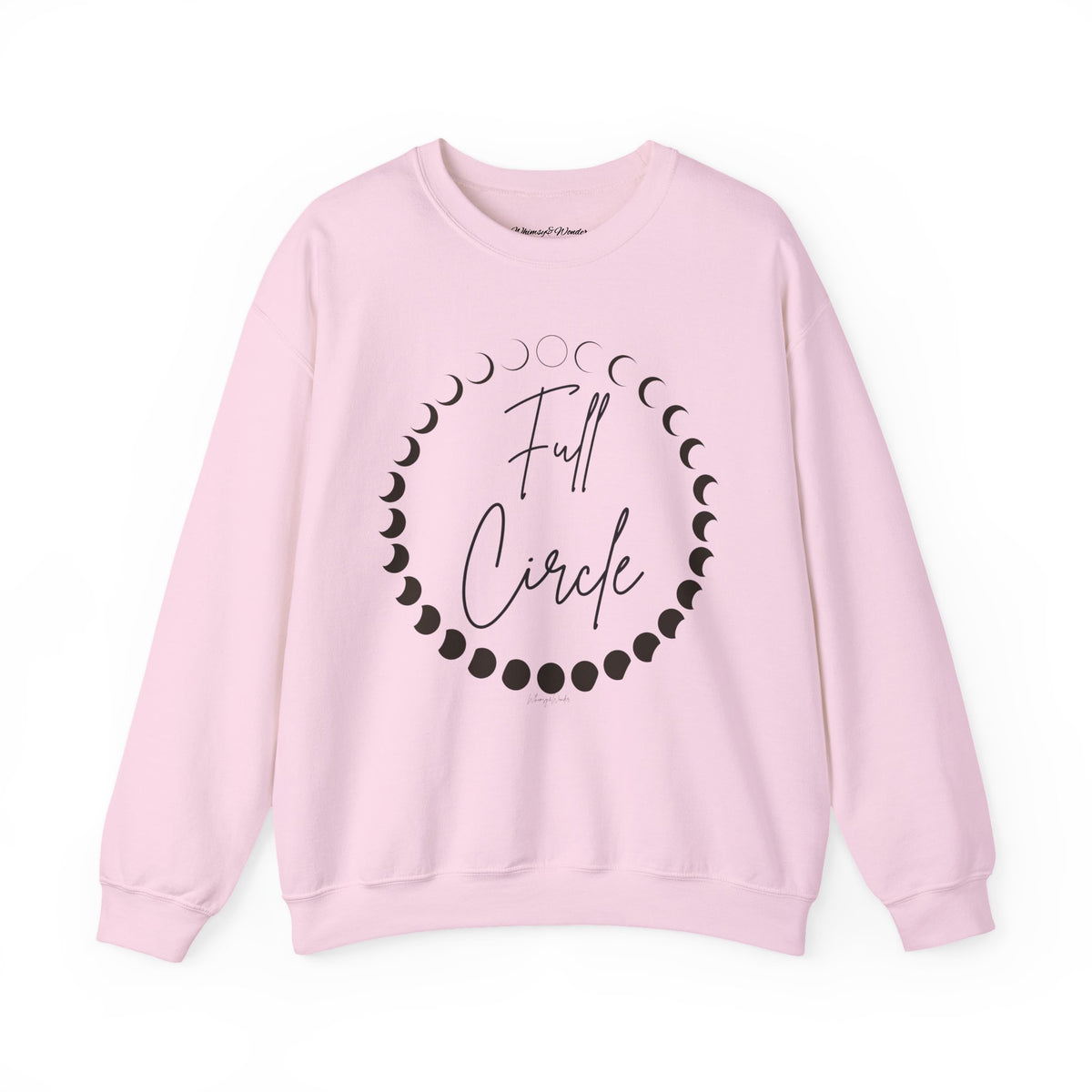 Moon Phase "Full Circle" sweatshirt | Lunar Phases Crewneck