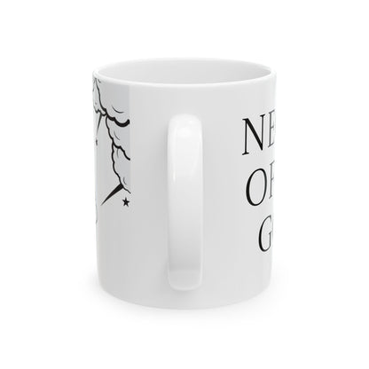 Nectar of the Gods Ceramic Mug — Goddess Face Coffee Cup (11oz & 15oz)