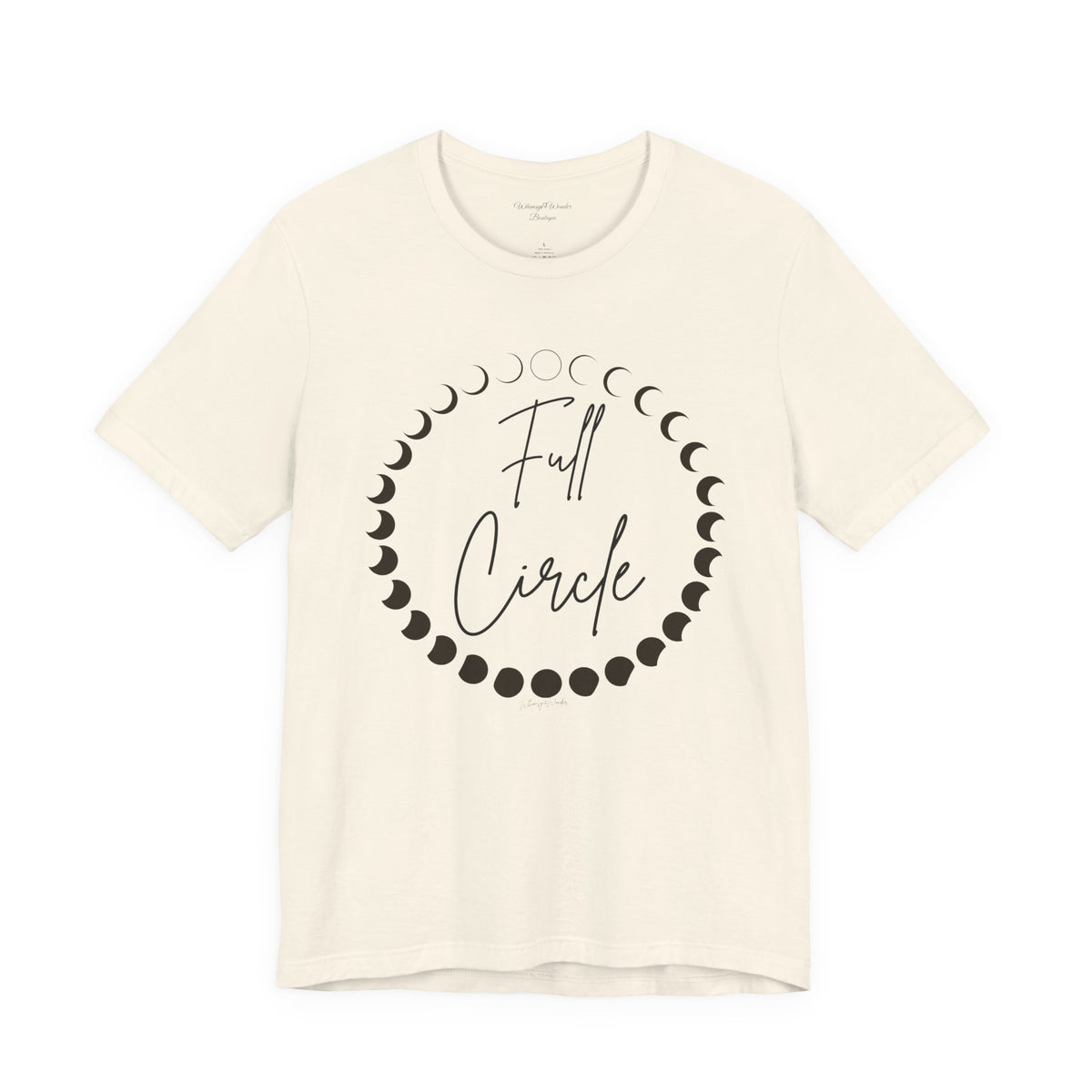 Full Circle Moon Phase T-Shirt by Whimsy & Wonder Boutique