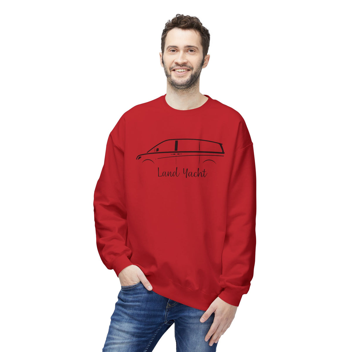 Mom Van Sweatshirt — Cozy Mom Life Crewneck