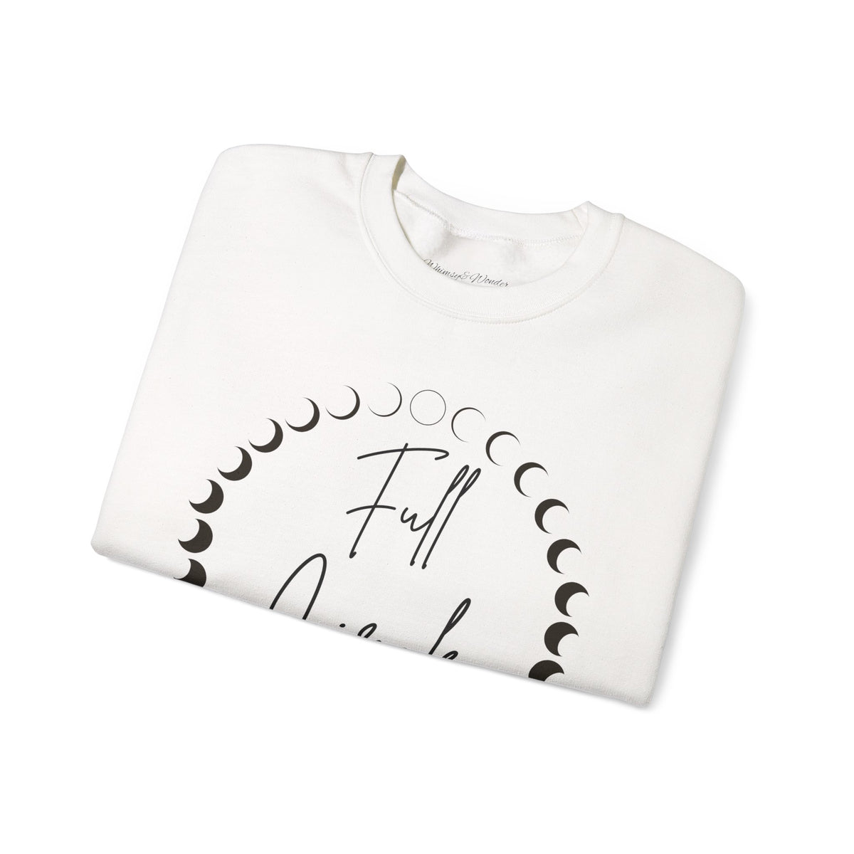 Moon Phase "Full Circle" sweatshirt | Lunar Phases Crewneck