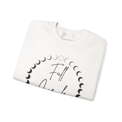 Moon Phase "Full Circle" sweatshirt | Lunar Phases Crewneck