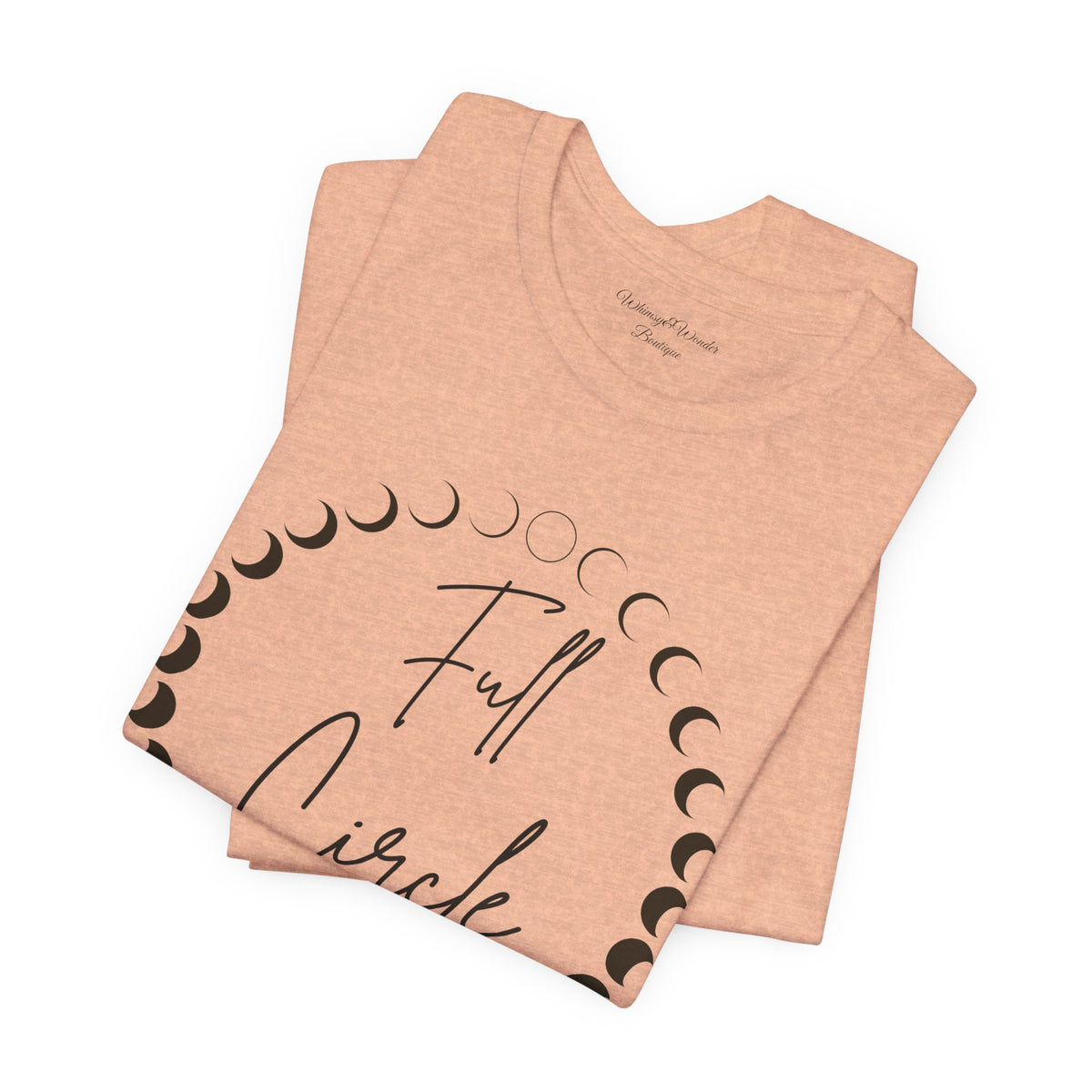 Full Circle Moon Phase T-Shirt by Whimsy & Wonder Boutique