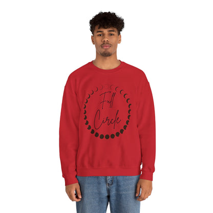 Moon Phase "Full Circle" sweatshirt | Lunar Phases Crewneck