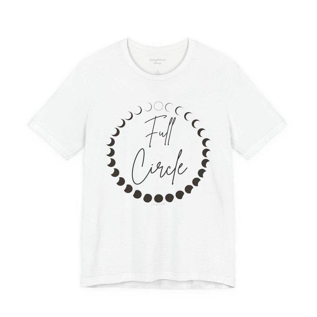 Full Circle Moon Phase T-Shirt by Whimsy & Wonder Boutique