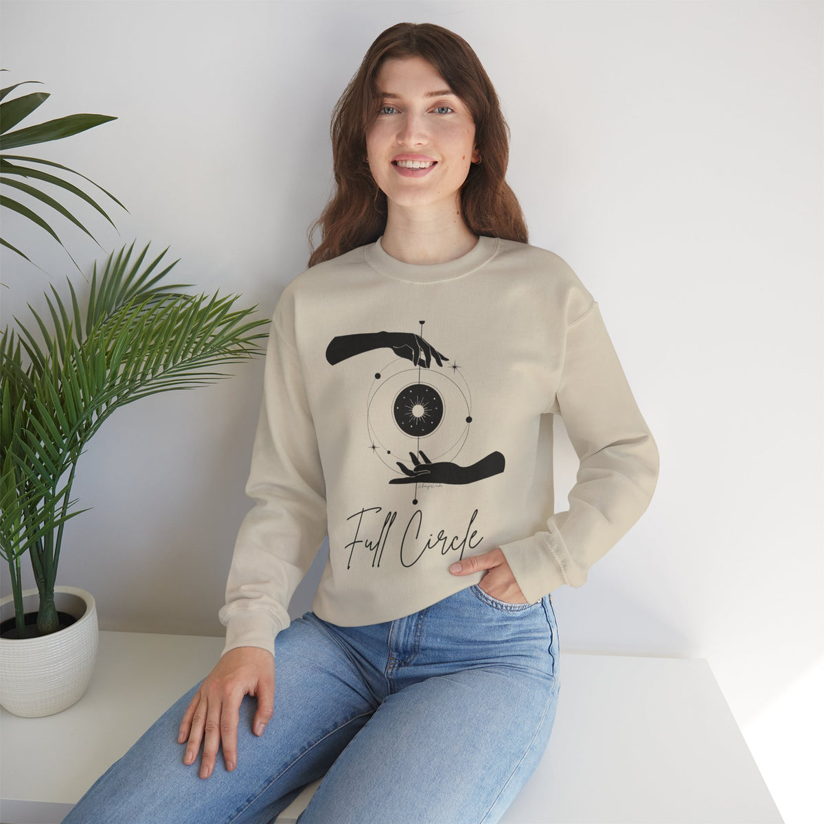 'Full Circle' Crewneck Sweatshirt
