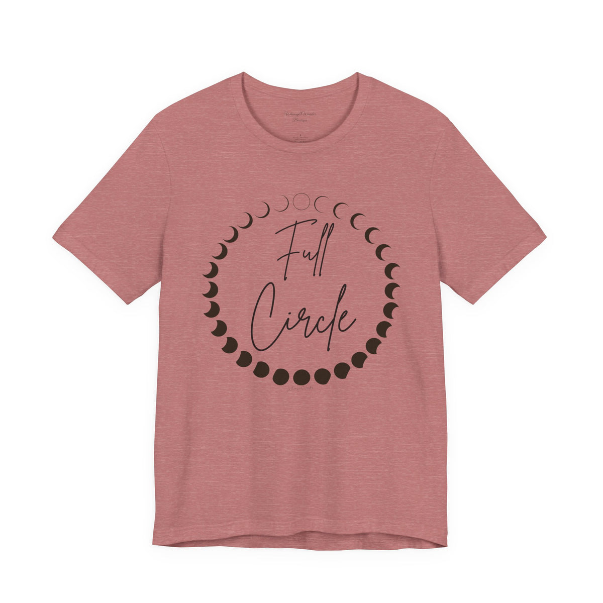 Full Circle Moon Phase T-Shirt by Whimsy & Wonder Boutique