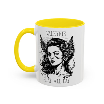 Valkyrie 'Slay All Day' Coffee Mug — 11/15oz