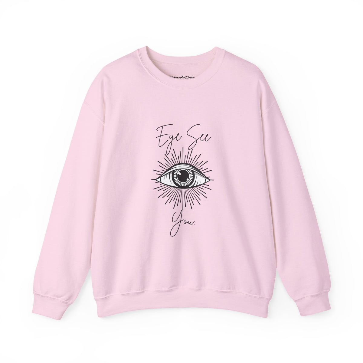 Eye See You Crewneck Sweatshirt — Mystical All-Seeing Eye Graphic