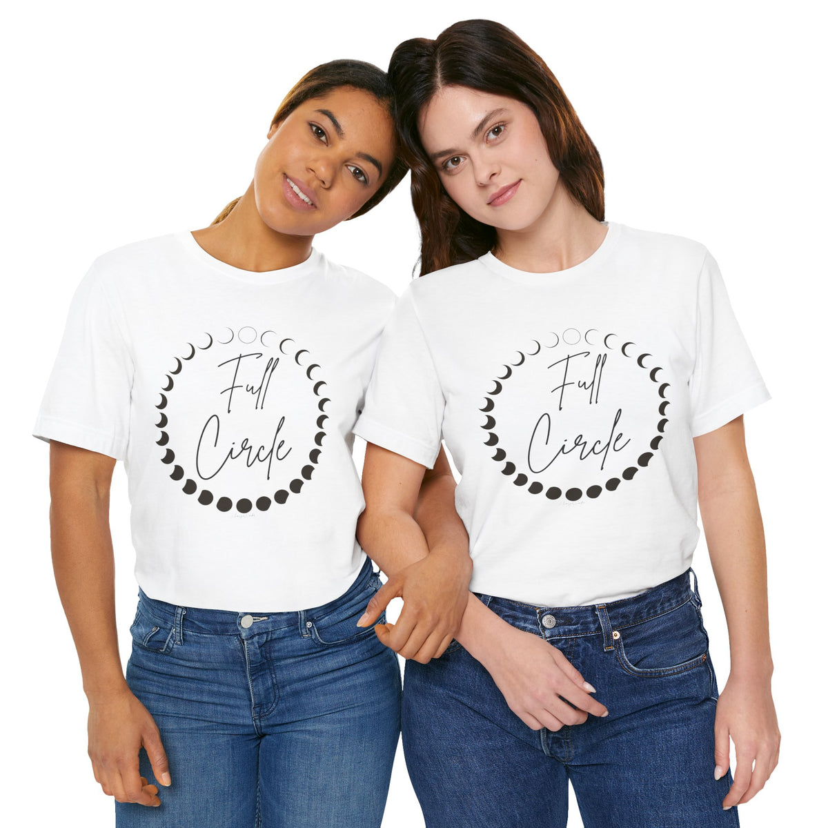 Full Circle Moon Phase T-Shirt by Whimsy & Wonder Boutique